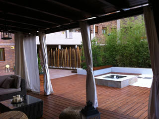 DECORACIÓN PATIO MADRID, La Patioteca La Patioteca Modern Garden Wood Wood effect