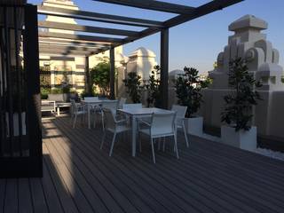 Diseño y reforma de terraza Madrid, La Patioteca La Patioteca Casas minimalistas