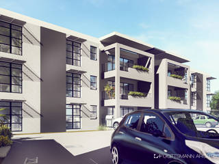 Apartments on Mwalula, Zambia, Gottsmann Architects Gottsmann Architects Modern houses Bricks