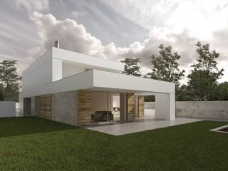 Moradia Unifamiliar | L7, MARQA - Mello Arquitetos Associados MARQA - Mello Arquitetos Associados モダンな 家