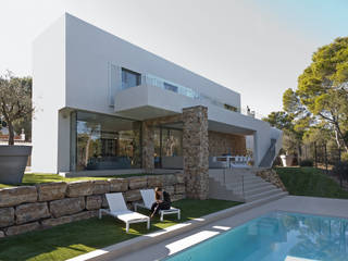 Casa Tausch, Rob Dubois · arquitecte Rob Dubois · arquitecte Hồ bơi phong cách hiện đại