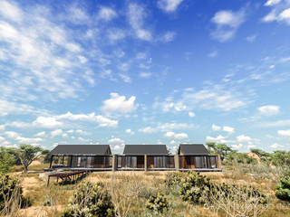 Game Lodge, Rustenburg, Gottsmann Architects Gottsmann Architects Casas de estilo rural