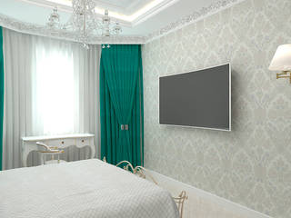 спальня в классическом стиле, Foli Design Foli Design Classic style bedroom