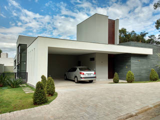 Casa LD, Alexandre Senra Arquitetos Associados Alexandre Senra Arquitetos Associados Casas modernas