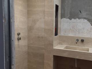 Baño Travertino, Giemme Marmi S.R.L. Giemme Marmi S.R.L. Classic style bathrooms Marble Beige