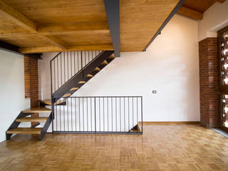 Loft Stair, Lascia la Scia S.n.c. Lascia la Scia S.n.c. Rustic style living room