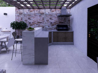 homify Jardin moderne Granite