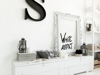 Salon estilo nordico, ALQUIMIA DECO ALQUIMIA DECO Salon scandinave