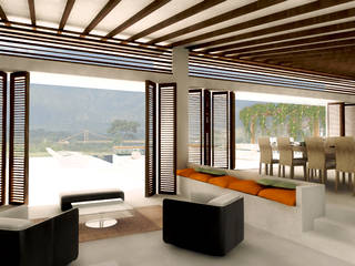 CASA _ M+A _ Santa Fe de Antioquia, @tresarquitectos @tresarquitectos Rumah Minimalis