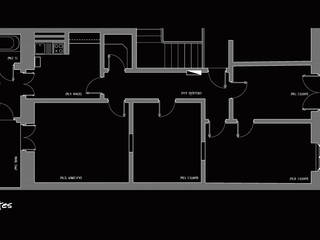 Remodelação de apartamento / Apartment remodel and renew, Linhas Simples Linhas Simples