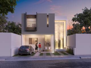 Casa FAH, ARQMA Arquitectura & Diseño ARQMA Arquitectura & Diseño Modern Evler