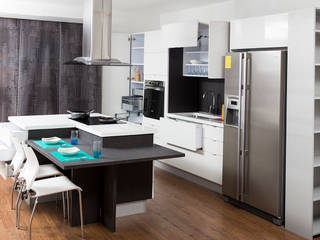 Combinando Ambientes. homify Cocinas de estilo moderno