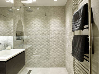 Masculine bathroom in Shoreditch, Tailored Living Interiors Tailored Living Interiors Modern Bathroom