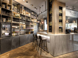 TANNIC by FREIXENET, Inda Studio Barcelona Inda Studio Barcelona Modern wine cellar Marble