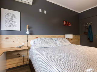 QUARTO RR, Projeto Bem Bolado Projeto Bem Bolado Modern style bedroom