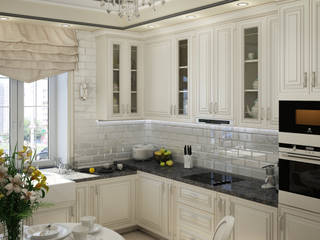 Кухня Галия, InsaitDesign InsaitDesign Classic style kitchen