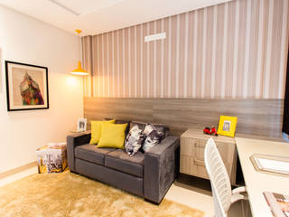 Casa Duplex em condominio fechado, Lícia Cardoso e Rafaella Resende Lícia Cardoso e Rafaella Resende Modern style bedroom