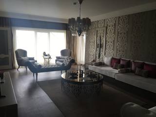 SALON VE YATAK ODASI ÇALIŞMASI , MAT DİZAYN MAT DİZAYN Jardim interior