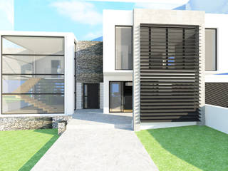 Projeto Moradia, AS-Arquidesign AS-Arquidesign Casas de estilo moderno Piedra