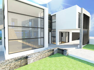 Projeto Moradia, AS-Arquidesign AS-Arquidesign منازل خرسانة مسلحة