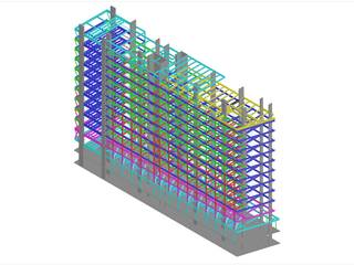 HOTEL ARENA IPANEMA, STEEL PROJETOS STEEL PROJETOS الممر الصناعي، الرواق، الدرج.