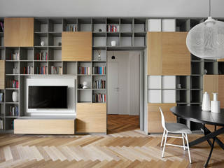 La Casa di Emma, disegnoinopera disegnoinopera Living room Engineered Wood Transparent