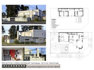 VIVIENDA UNIFAMILIAR en Bahía Blanca., ALLERBORN ARQUITECTURA ALLERBORN ARQUITECTURA