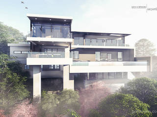 ​Cape Town - House on a Cliff, Gottsmann Architects Gottsmann Architects Casas modernas