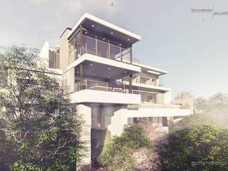 ​Cape Town - House on a Cliff, Gottsmann Architects Gottsmann Architects Modern houses