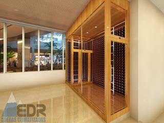 Adegas Climatizadas, EDR - Adegas Climatizadas EDR - Adegas Climatizadas Wine cellar Wood Wood effect