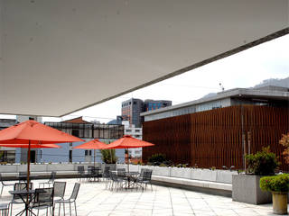 Centro Hipotecario BBVA, MRV ARQUITECTOS MRV ARQUITECTOS Modern Terrace