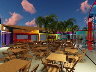 Happy Food Park , Imagine Arquitetura Imagine Arquitetura Commercial spaces