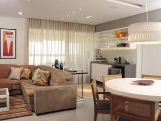 Projeto residencial , LX Arquitetura LX Arquitetura Modern living room