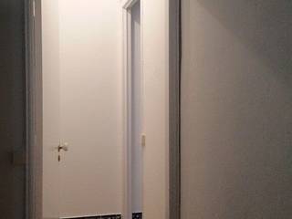 Remodelação de Apartamento , Vitor Gil, Unip, Lda Vitor Gil, Unip, Lda Couloir, entrée, escaliers rustiques