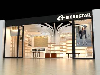 南港TICYLINK-moonstar專櫃, 凱泰室內裝修 凱泰室內裝修 Commercial spaces Plywood