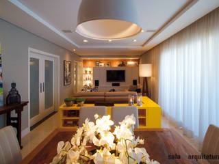 Apartamento J+R, Saladearquitetura Saladearquitetura Modern living room