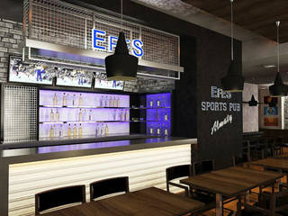 EFES SPORTS PUB, ALMATI / KAZAKİSTAN, M2O Mimarlık Tasarım Ltd Sti M2O Mimarlık Tasarım Ltd Sti