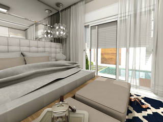 CASA S&E , Cipriani Studio Cipriani Studio Modern style bedroom MDF