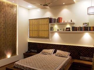 OMKAR ALTA MONTE, J SQUARE - Architectural Studio J SQUARE - Architectural Studio Modern style bedroom