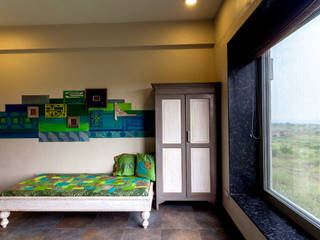 Kavardhara Villa , Inscape Designers Inscape Designers Rustikale Schlafzimmer