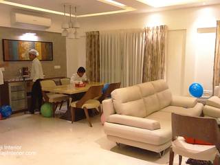 Interior of Residence, Sree Balaji Interior Sree Balaji Interior Salas modernas