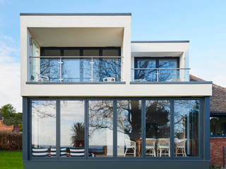 Boucher Road, Barc Architects Barc Architects Modern houses White