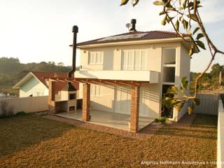 Ponte Seca, Angelica Hoffmann Arquitetura e Interiores Angelica Hoffmann Arquitetura e Interiores Modern houses