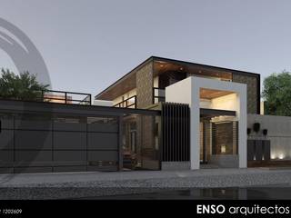 Casa ENSO, Enso Arquitectos Enso Arquitectos Casas modernas: Ideas, diseños y decoración Concreto