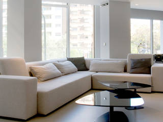 Reforma de vivienda en Cartagena, AF-ARQUITECTOS AF-ARQUITECTOS Minimalist living room