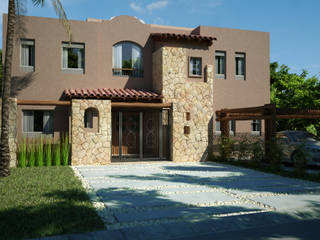 CALIDO MEX, LLACAY arq LLACAY arq Rustic style houses