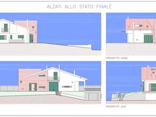 Ristrutturazione e ampliamento di villino degli anni '70 - 2012, Studio d'Architettura TAUNISIO Studio d'Architettura TAUNISIO