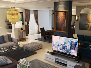 Modern Reception , Boly Designs Boly Designs Modern Living Room