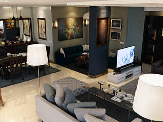 Modern Reception , Boly Designs Boly Designs Modern living room