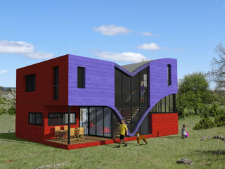 Originale, eco-designer eco-designer Casas de estilo moderno